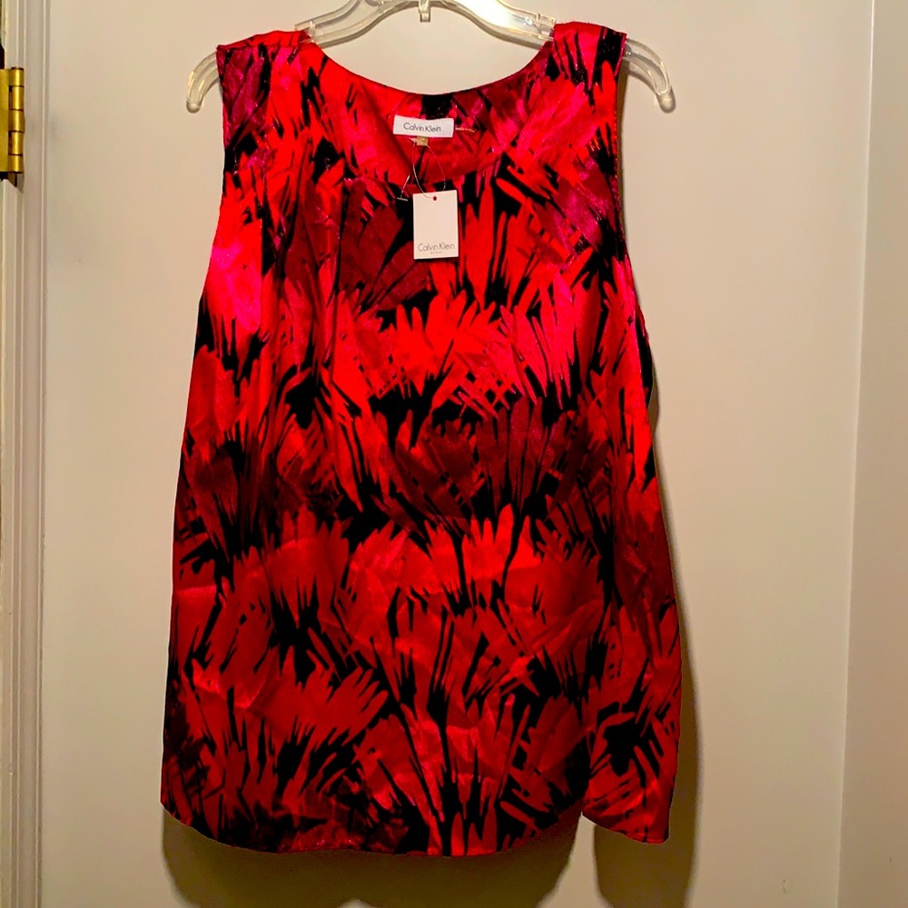 Calvin Kline Sleeveless Top New With Tags Women’s Size 1X